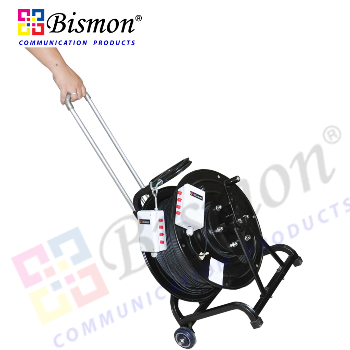 4 Core (ST-ST) Multi-mode, 50/125um, fiber optic outdoor armoured(100M/Reel)
